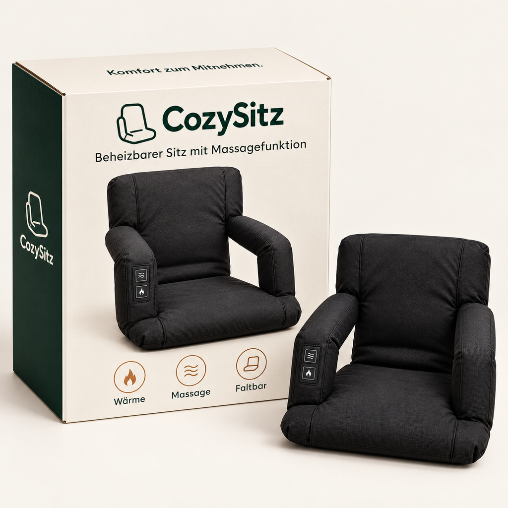 CozySitz – Wärme- & Massagesitz